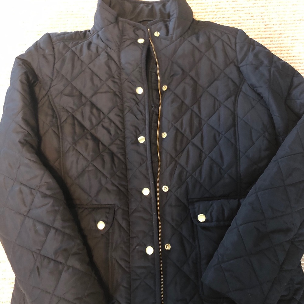 Jcrew quilted jacket